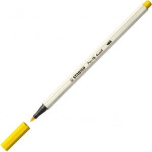 Pennarello Pen68 brush - 44 giallo