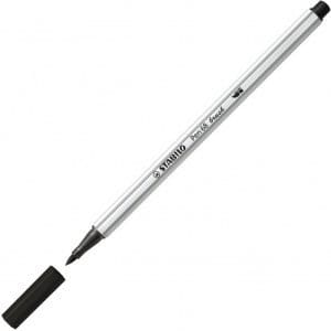 Pennarello Pen68 brush - 46 nero