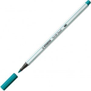 Pennarello Pen68 brush - 51 blu turchese