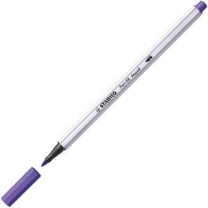 Pennarello Pen68 brush - 55 viola