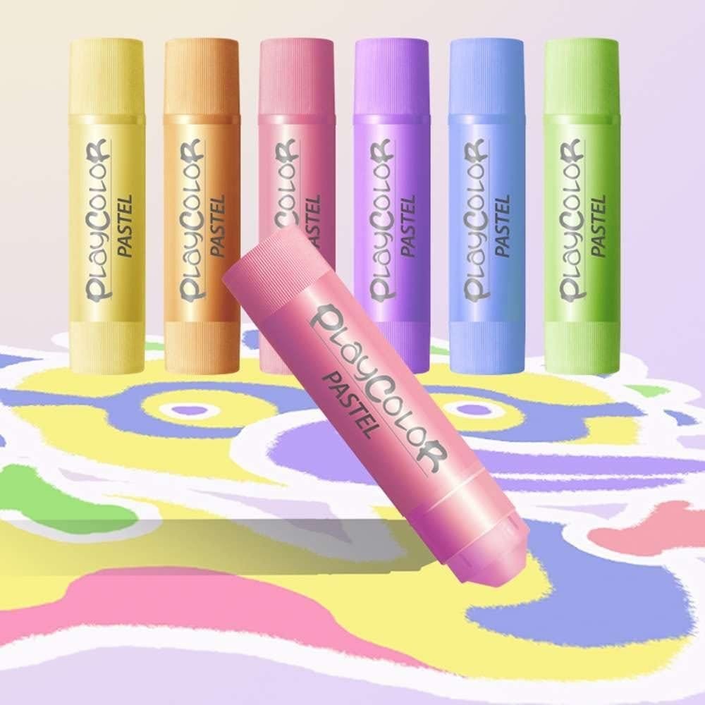 Tempera solida PLAYCOLOR One PASTEL conf.6 colori