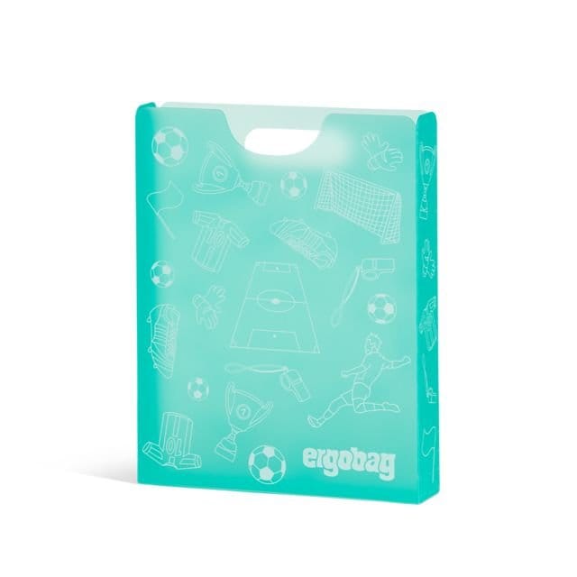 Box Portaquaderni Ergobag Verde Calcio