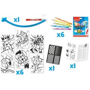 Maped Creative Blow Pen Pop-Art