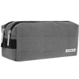 Astuccio Comix bustone 2 zip maxi Grigio melange