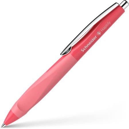 Penna ergonomica Schneider Haptify rosso