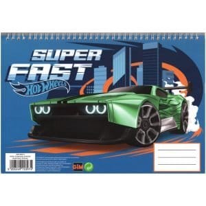 Hot Wheels - Sketchbook per disegni