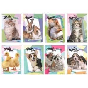 Quaderno scuola A4 100gr HELLO PETS