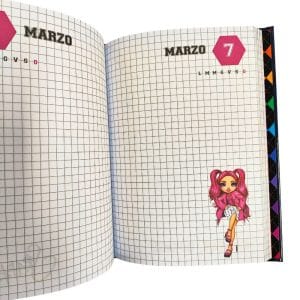 Diario RAINBOW HIGH 12 mesi