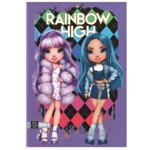Quaderno scuola A4 100gr RAINBOW HIGH