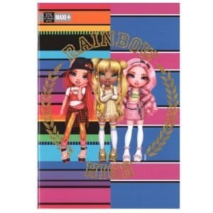 Quaderno scuola A4 100gr RAINBOW HIGH