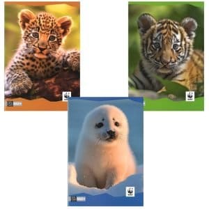 Quaderno scuola A4 100gr WWF FOTOGRAFICO