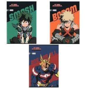 Quaderno scuola A4 100gr MY HERO ACADEMIA A