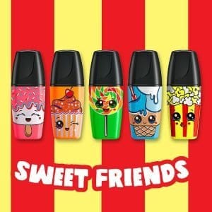 Evidenziatore Stabilo Boss mini Sweetfriends