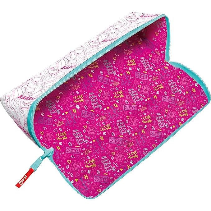 Mr. Pen Astuccio In Tessuto Triangolare Viola Con 5 Tasche Portapenne