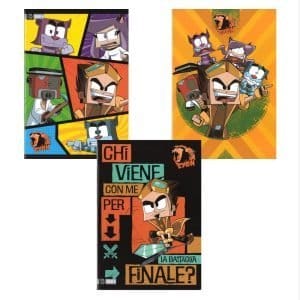 Quaderno scuola A4 100gr LYON GAMER