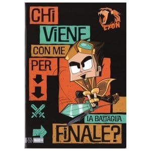 Quaderno scuola A4 100gr LYON GAMER