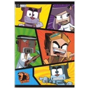 Quaderno scuola A4 100gr LYON GAMER