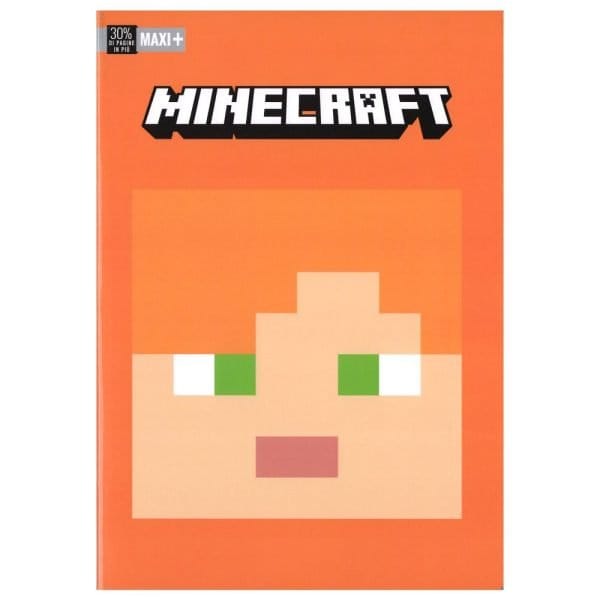 Quaderno scuola A4 100gr MINECRAFT PIXEL