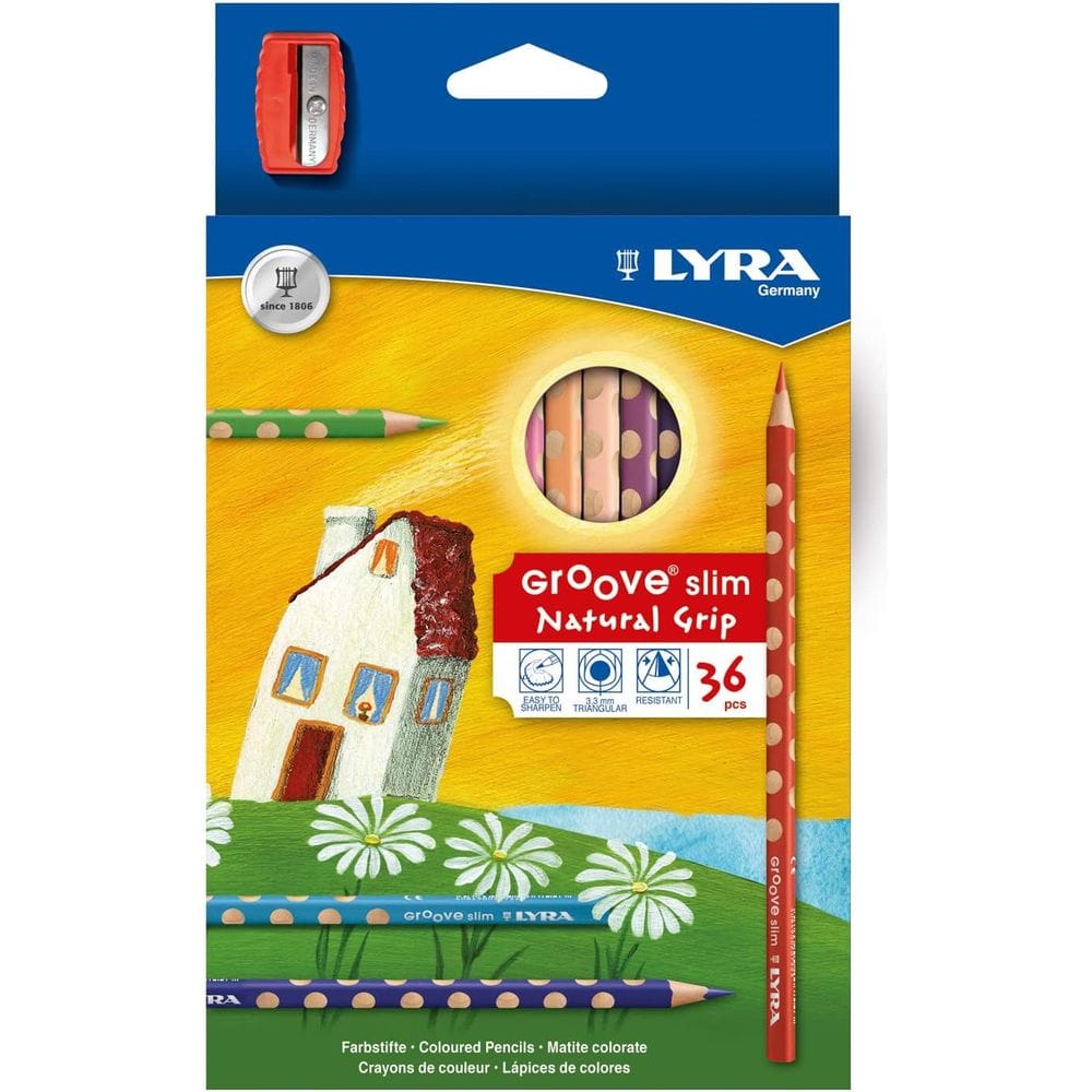 Matite colorate LYRA Groove slim da 36