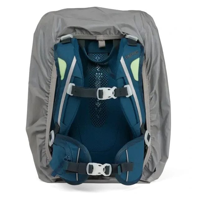 Copertura Antipioggia Per Zaino 30-40 L | Verde Fluo Riflettente Impermeabile Per Notte E Pendolari