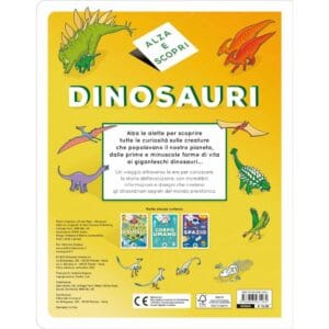 Dinosauri alza e scopri