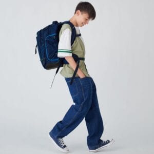 Zaino ergonomico Satch match Blue Tech