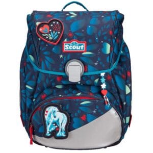 Zaino ergonomico SCOUT Alpha set led White Unicorn