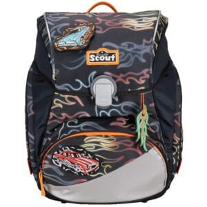 Zaino ergonomico SCOUT Alpha set Light Flames