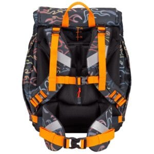 Zaino ergonomico SCOUT Alpha set Light Flames