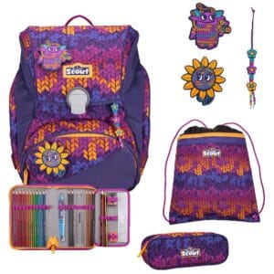 Zaino ergonomico SCOUT Alpha set Superflash Fantasy