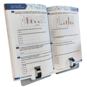 Leggio fermalibro portatile