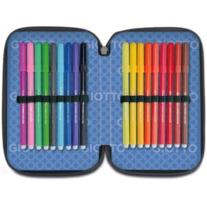 Astuccio 3 zip completo Giotto Gatto