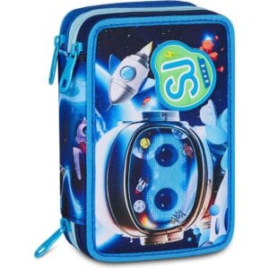 Astuccio 3 zip completo SJ GANG Space Led Boy