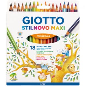 Matite Stilnovo Maxi 18 colori