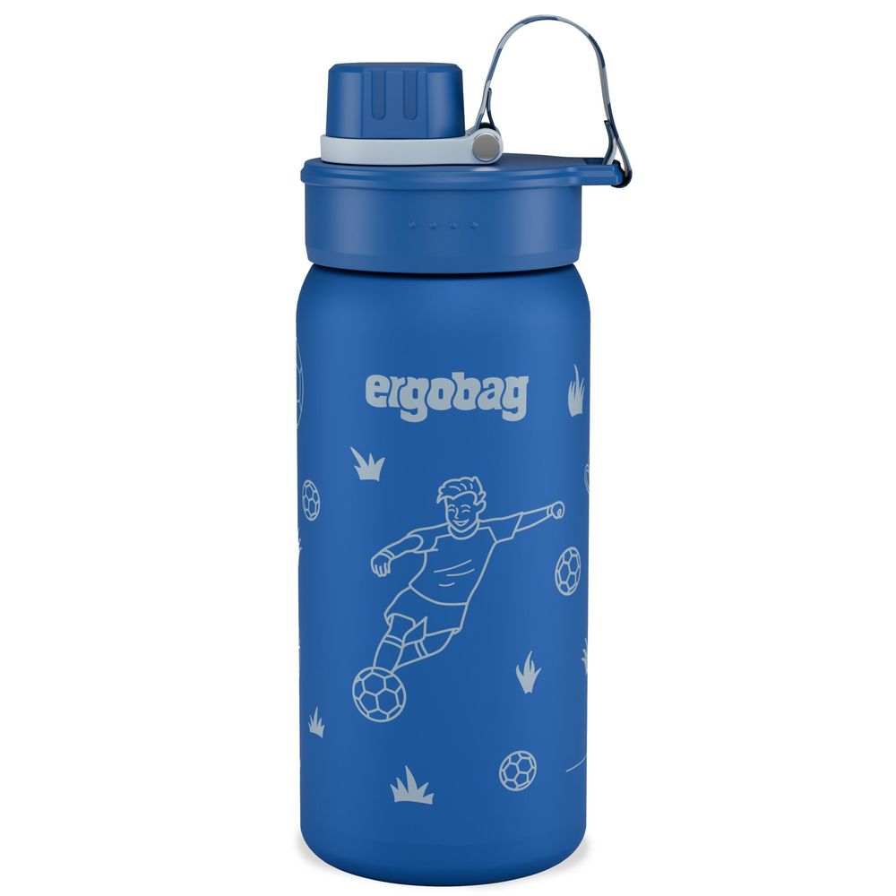 Borraccia Ergobag acciaio 500 ml Calcio